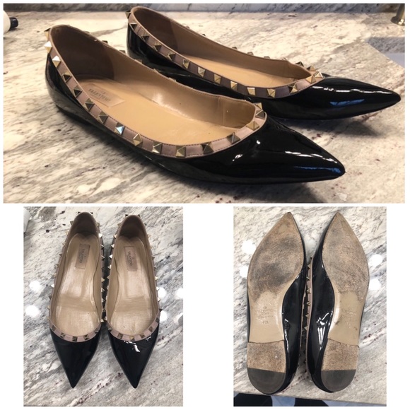 valentino flats outfit